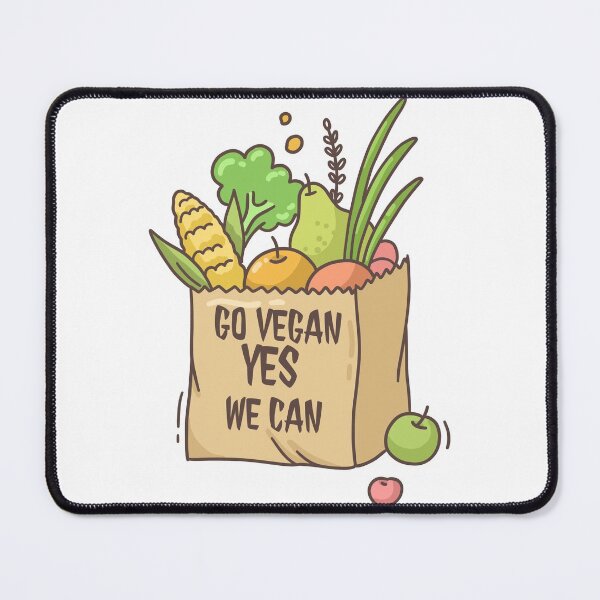 Item preview, Go vegan yes we can designed and sold by damithez.