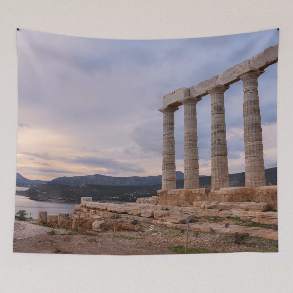 Item preview, Temple of Poseidon at Cape Sounion, Athens, Greece designed and sold by aleyna22.