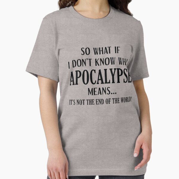 Item preview, Apocalypse Meaning designed and sold by cherrific.
