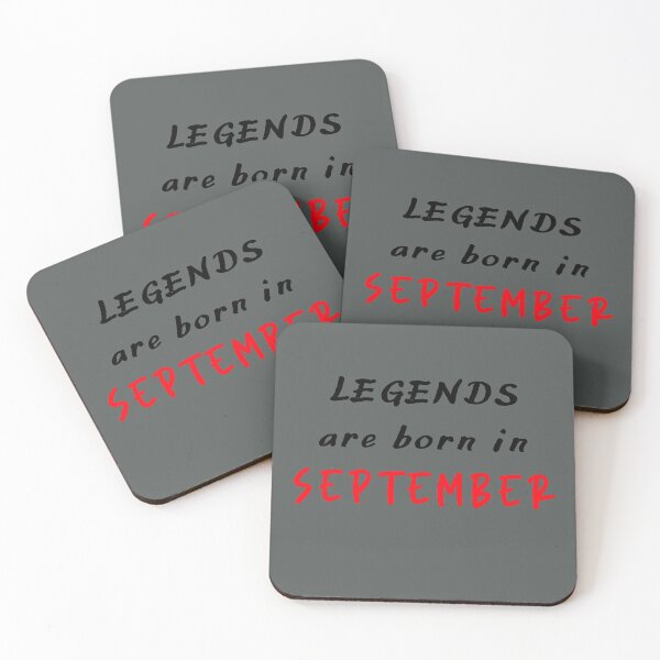 Item preview, Legends are born in september designed and sold by Einsteincreates.