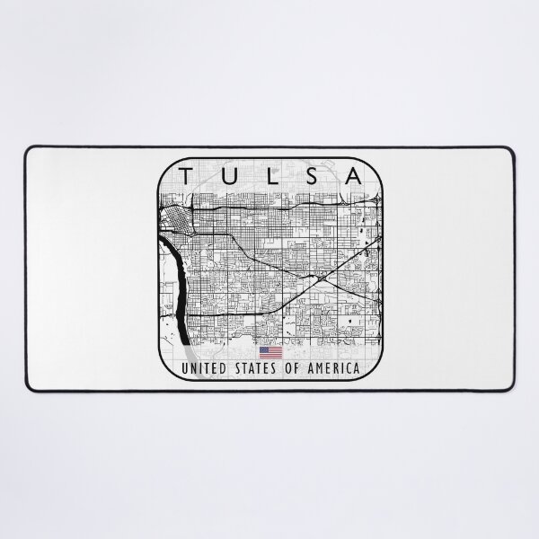 Item preview, TULSA MAP USA designed and sold by hatimelhag.