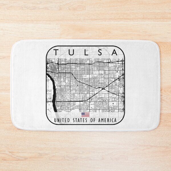 Item preview, TULSA MAP USA designed and sold by hatimelhag.