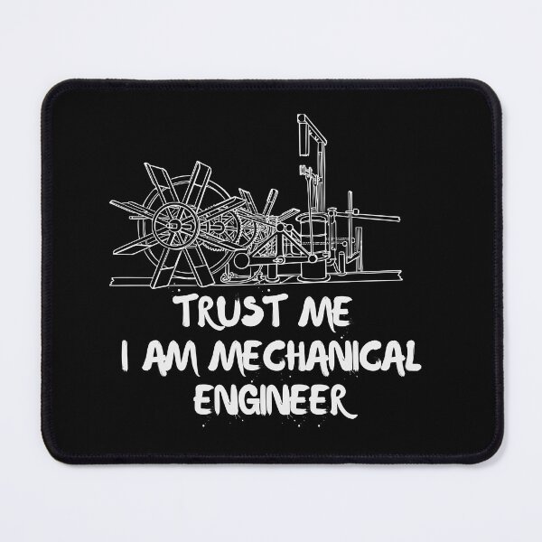Item preview, Mechanical Engineer Black And White design | Mechanical engineer designed and sold by empathylife.