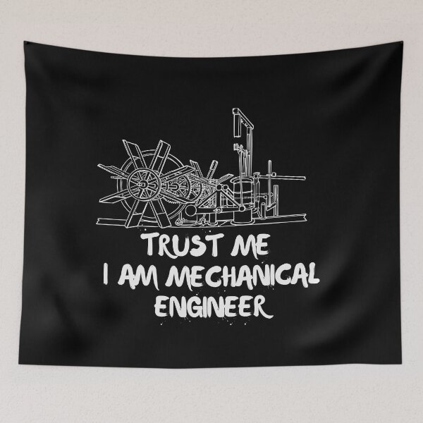 Item preview, Mechanical Engineer Black And White design | Mechanical engineer designed and sold by empathylife.