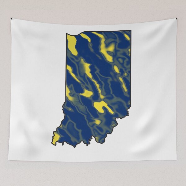 Item preview, Abstract Indiana State designed and sold by doodle-mittens.