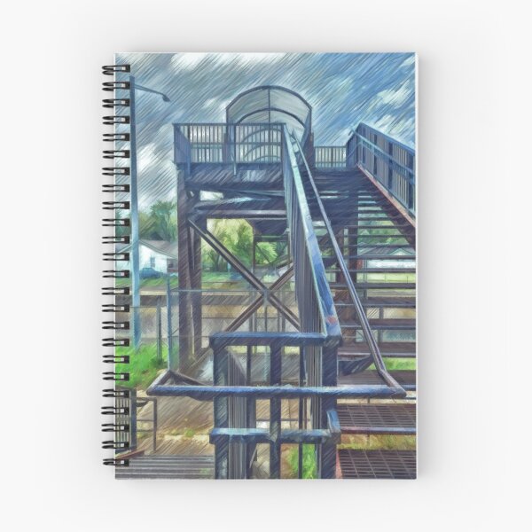 Item preview, Pedestrian Overpass designed and sold by Madelyn Paige.