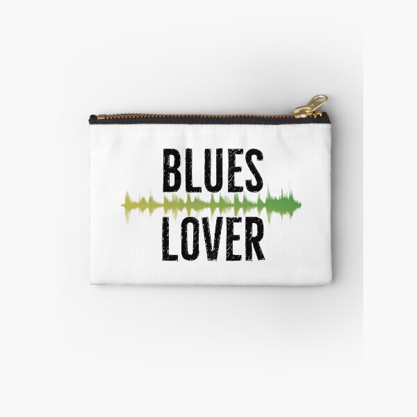 Item preview, Blues Lover Gift | Green Sound Wave designed and sold by DanLopesMerch.