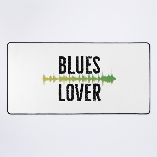 Item preview, Blues Lover Gift | Green Sound Wave designed and sold by DanLopesMerch.
