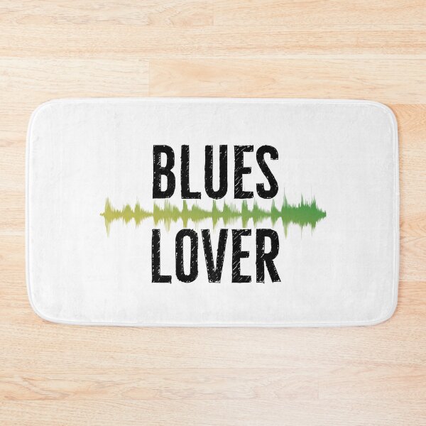 Item preview, Blues Lover Gift | Green Sound Wave designed and sold by DanLopesMerch.