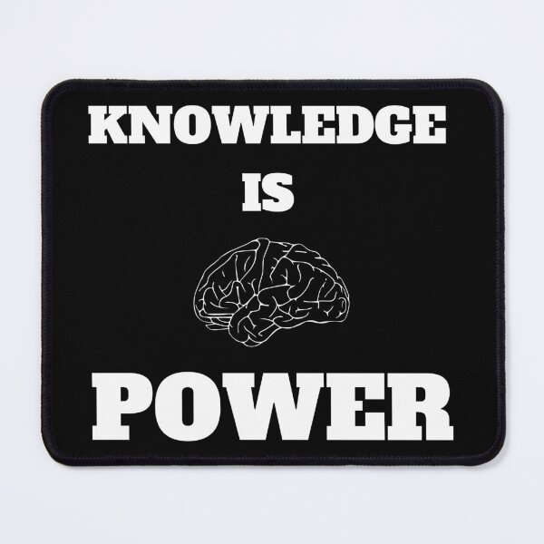 Item preview, Knowledge is Power, Wisdom, Smart, Intelligence, AI, designed and sold by GionaSophia.