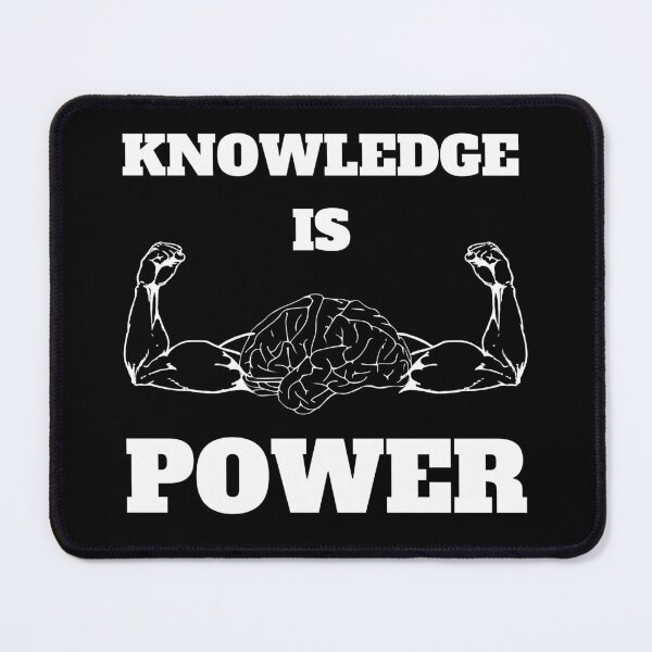 Item preview, Knowledge is Power, Wisdom, Smart, Intelligence, AI, designed and sold by GionaSophia.