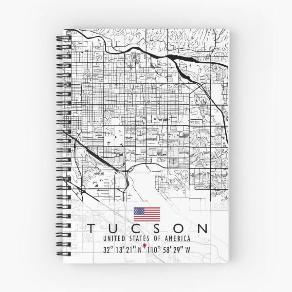Item preview, MAPA DE TUCSON EE. UU. designed and sold by hatimelhag.