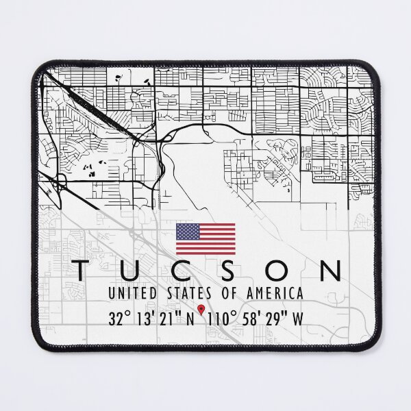 Item preview, TUCSON MAP USA designed and sold by hatimelhag.