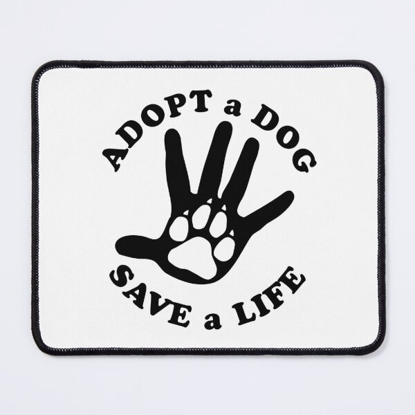 Item preview, Adopt a dog save a life - Dog Lover designed and sold by TMBTM.