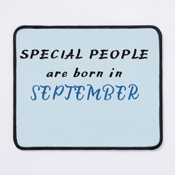 Item preview, Special People are born in September - September Birthday designed and sold by Einsteincreates.