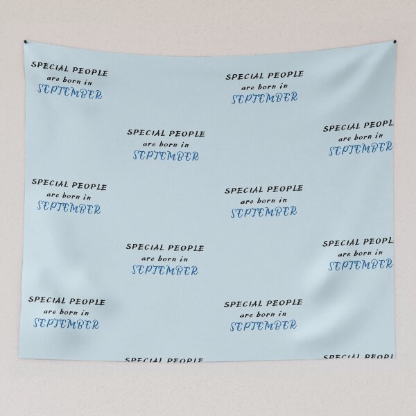 Item preview, Special People are born in September - September Birthday designed and sold by Einsteincreates.