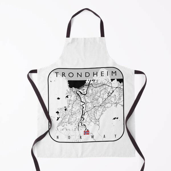 Item preview, TRONDHEIM MAP NORWAY designed and sold by hatimelhag.