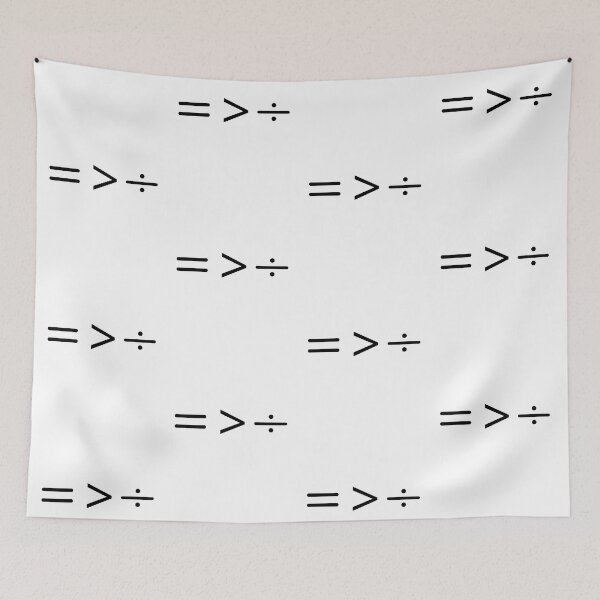 Item preview, Equality is greater than division. Math symbols. designed and sold by ronaldsonou.