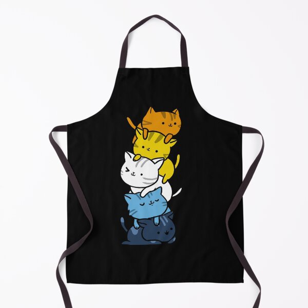 Item preview, Kawaii Cat Pile Aroace Pride Flag designed and sold by queerappear.