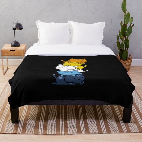 Aperçu de l'œuvre Kawaii Cat Pile Aroace Pride Flag créée et vendue par queerappear.