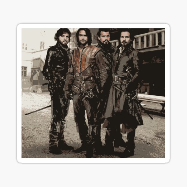 "Musketeers 3" Sticker by geekery2016 | Redbubble