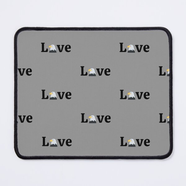 Item preview, Love Eagle Bird, I Love Eagles, patterned designed and sold by JRice66.