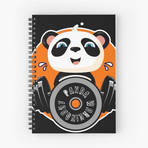 Item preview, panda working out  designed and sold by damithez.