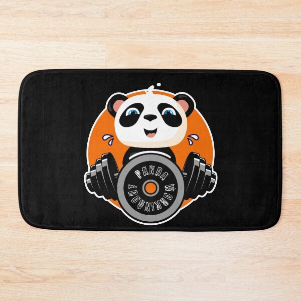 Item preview, panda working out  designed and sold by damithez.