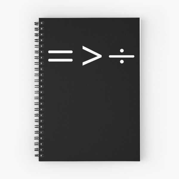 Item preview, Equality is greater than division. Math symbols. designed and sold by ronaldsonou.