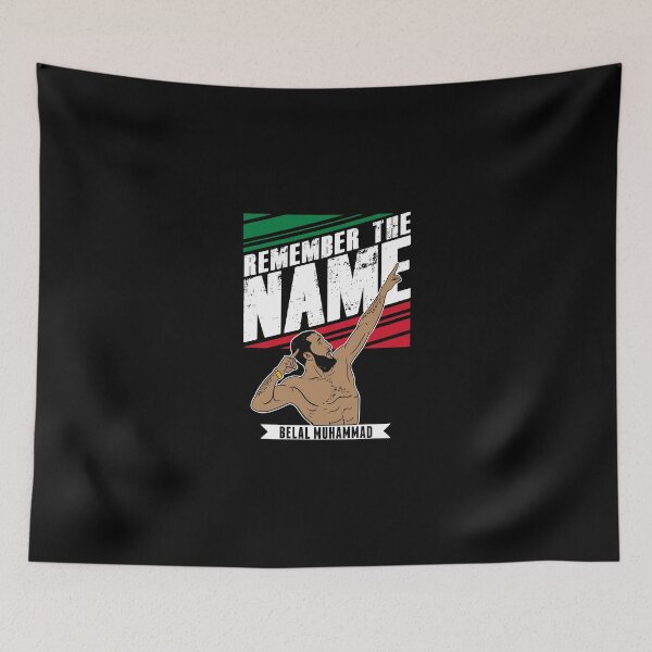 Item preview, Belal Remember The Name Muhammad Mma Flag Graphic designed and sold by frischmanjose.