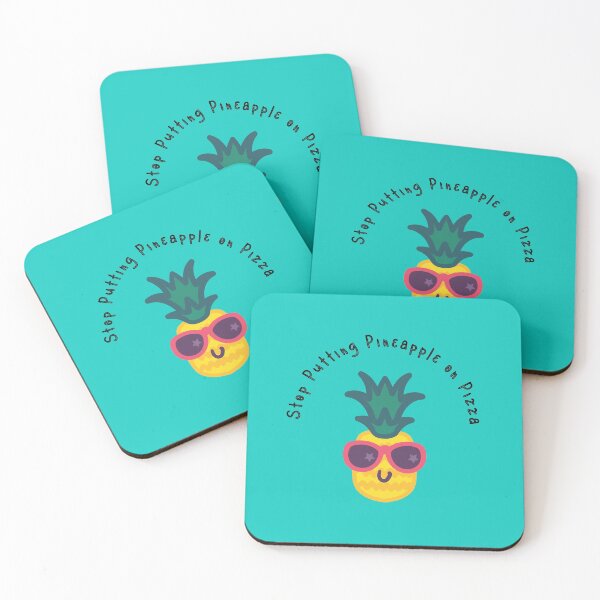 Item preview, Stop putting pineapple on pizza designed and sold by Einsteincreates.