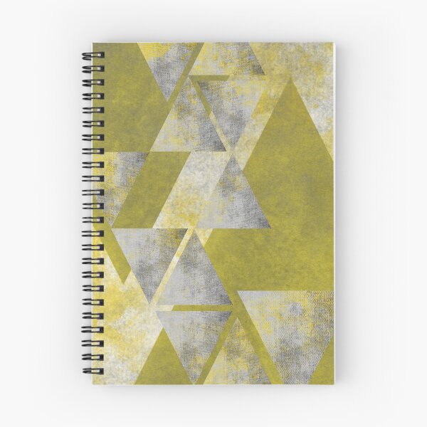 Item preview, Abstract Yellow and Grey Geometry designed and sold by PixelWoosh.