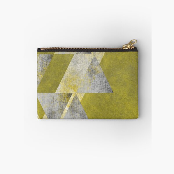 Item preview, Abstract Yellow and Grey Geometry designed and sold by PixelWoosh.