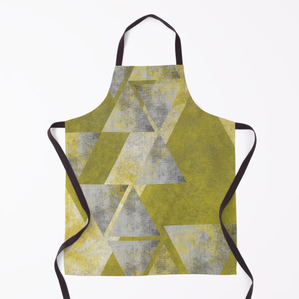Item preview, Abstract Yellow and Grey Geometry designed and sold by PixelWoosh.