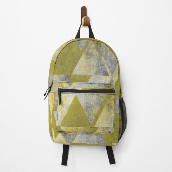 Item preview, Abstract Yellow and Grey Geometry designed and sold by PixelWoosh.