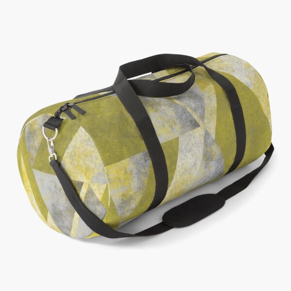 Item preview, Abstract Yellow and Grey Geometry designed and sold by PixelWoosh.