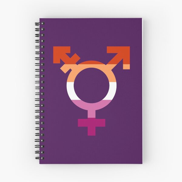 Item preview, Lesbian Trans Pride Symbol - Transgender Lesbian Pride Flag designed and sold by CoolArtGeek.