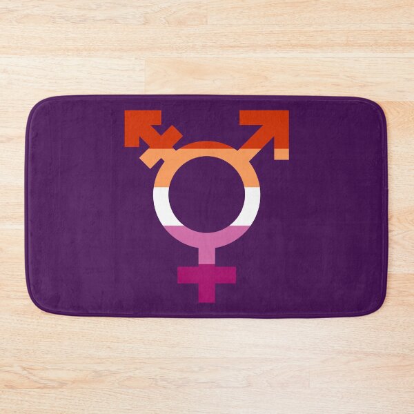 Artikelvorschau, Lesbian Trans Pride Symbol - Transgender Lesbian Pride Flag entworfen und verkauft von CoolArtGeek.