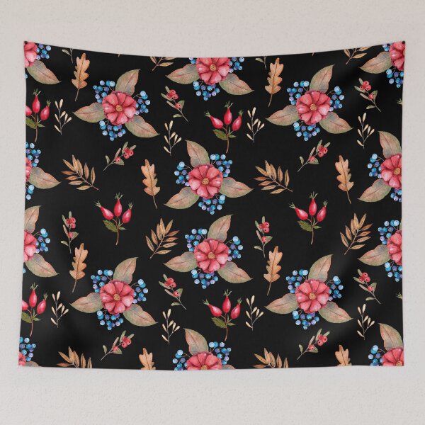 Item preview, Autumn watercolor pattern designed and sold by Natallia Leanovich.