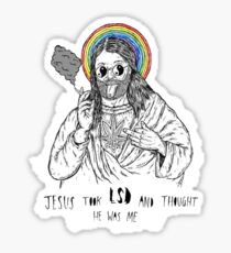 Bad Jesus :( Sticker
