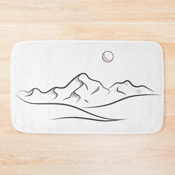 Item preview, Mountain Line art designed and sold by Zhuzha.