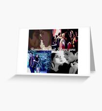Stydia- Remember that I love you Greeting Card