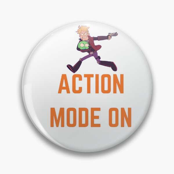 Item preview, ACTION MODE ON | Final Space Mooncake design | Final Space Design designed and sold by ExpertSayeed.