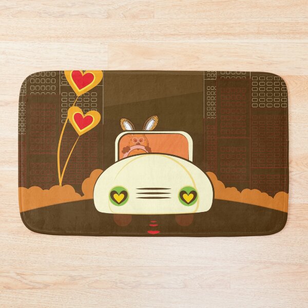 Item preview, Cute Bunny Driving designed and sold by FreedomUniverse.