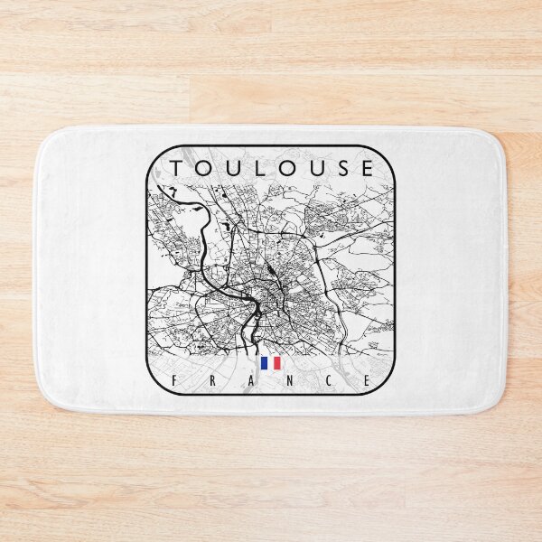 Item preview, TOULOUSE MAP FRANCE designed and sold by hatimelhag.