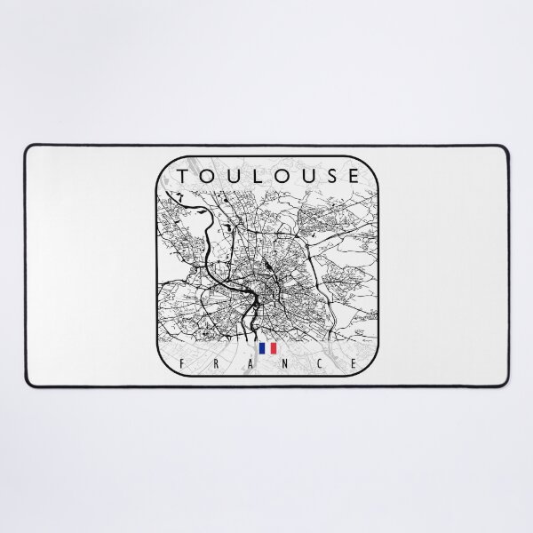Item preview, TOULOUSE MAP FRANCE designed and sold by hatimelhag.