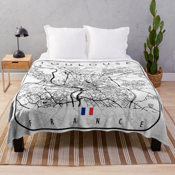 Item preview, TOULOUSE MAP FRANCE designed and sold by hatimelhag.