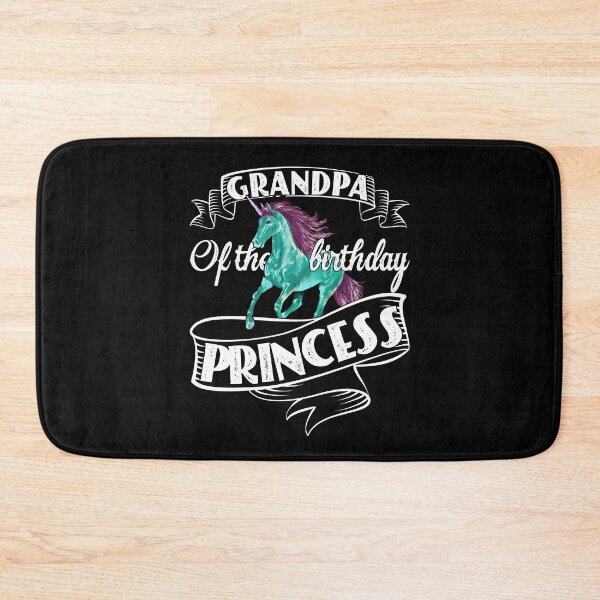 Item preview, Grandpa Of The Birthday Princess - Unicorn Lover  designed and sold by Myth-Creatures.
