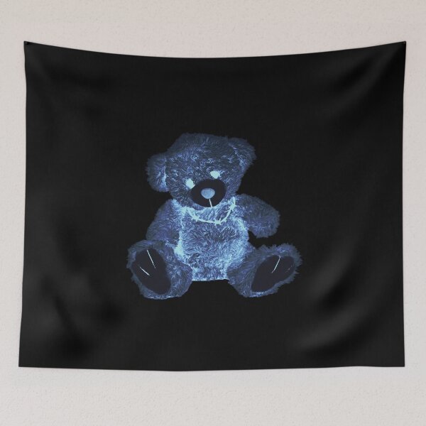 Item preview, X-Ray Teddy Bear With Barbed Wire Goth designed and sold by wearhypeco.