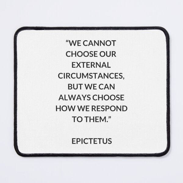 Item preview, EPICTETUS Stoic Philosophy Quote designed and sold by Inspirationmotivation.